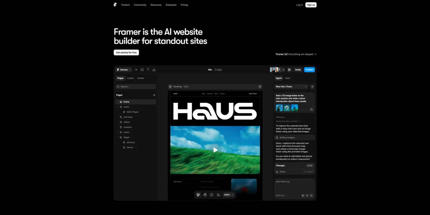 Framer Pro 1 Year