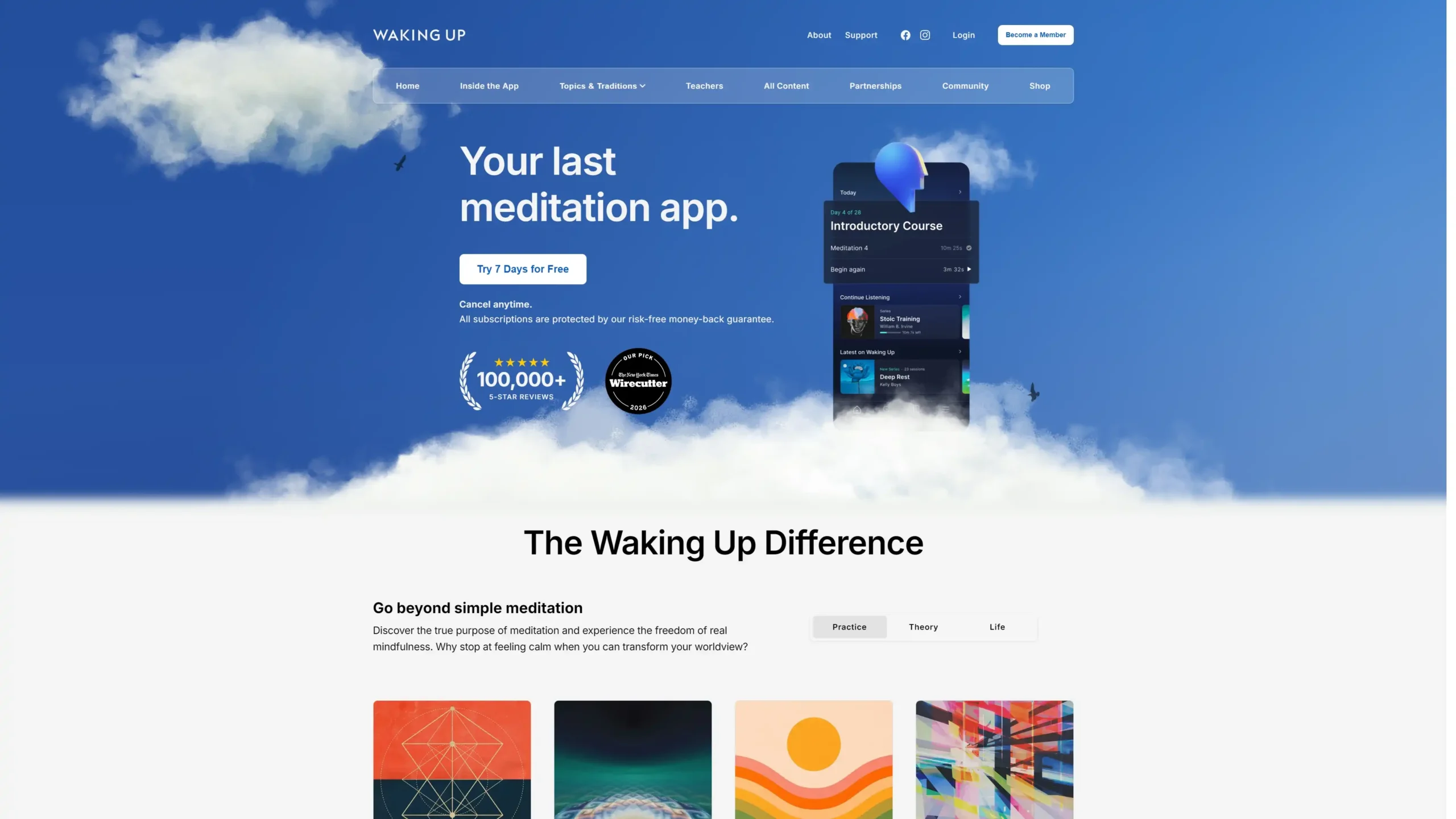 Waking Up 1 Year